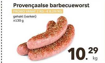 Bon Ap Provençaalse Barbecueworst aanbieding