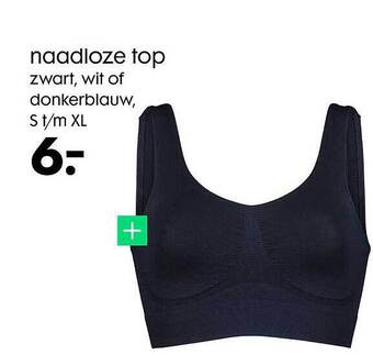 HEMA Naadloze Top aanbieding