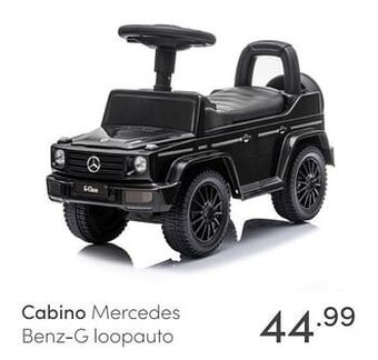 Baby & Tiener Cabino mercedes benz-g loopauto aanbieding