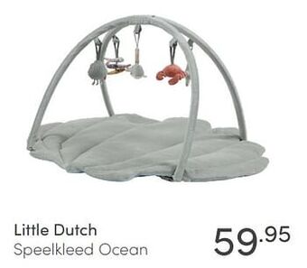 Baby & Tiener Little dutch speelkleed ocean aanbieding