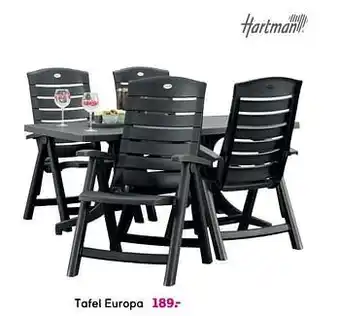 Leen Bakker Tafel europa aanbieding