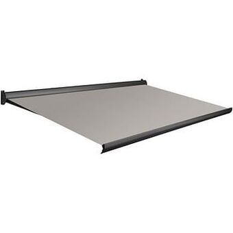 Brico Domasol zonnetent elektrisch ’Factor 10-A’ grijs 450 x 250 cm aanbieding