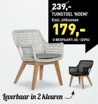 Paco Tuinstoel noemi aanbieding