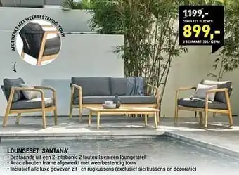 Loungeset santana