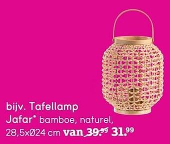 Leen Bakker Tafellamp aanbieding