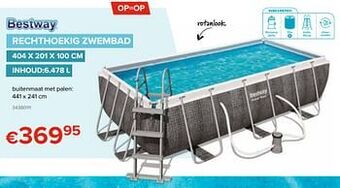 Rechthoekig zwembad