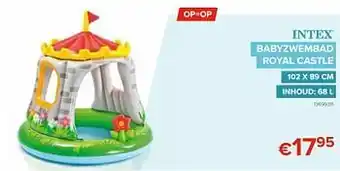 Babyzwembad royal castle