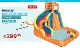 Turbo splash pool