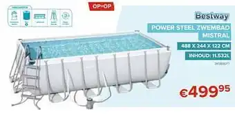 Euroshop Power steel zwembad mistral aanbieding