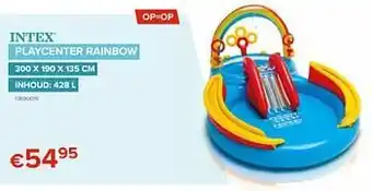 Euroshop Playcenter rainbow aanbieding