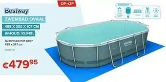 Zwembad ovaal