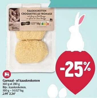 Delhaize Kaaskroketten aanbieding