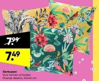 Big Bazar Sierkussen aanbieding