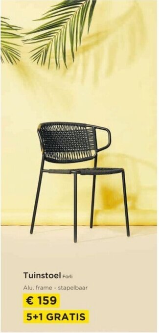 Molecule Tuinstoel Forli aanbieding