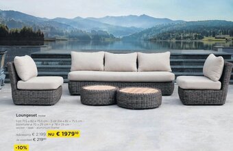 Molecule Loungeset mostar aanbieding