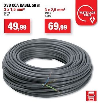 Xvb cca kabel