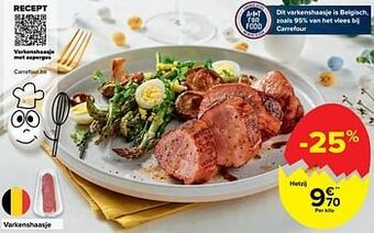 Carrefour Varkenshaasje aanbieding