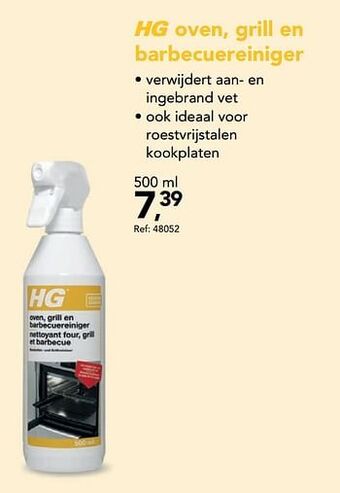 Hg oven grill en barbecuereiniger