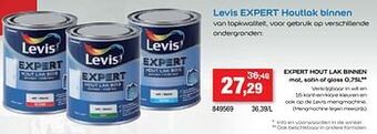 Hubo Levis expert houtlak binnen aanbieding