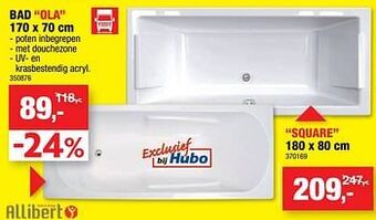 Hubo Bad ola aanbieding