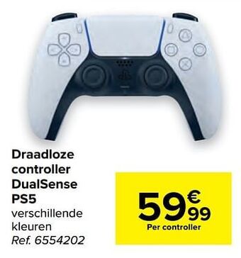 Carrefour Draadloze controller dualsense ps5 aanbieding