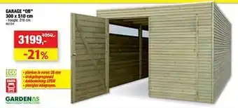 Hubo Garage qb aanbieding