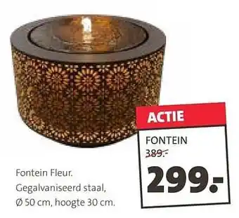 Fontein fleur