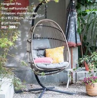 Intratuin Hangstoel pax aanbieding