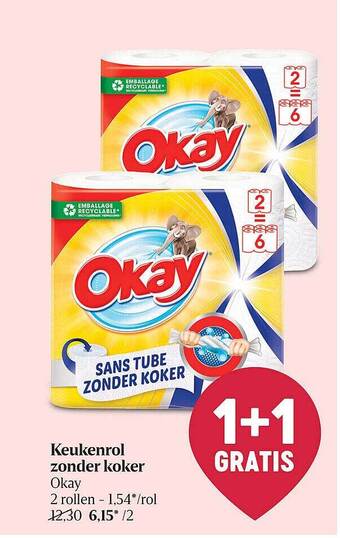 Delhaize Keukenrol Zonder Koker aanbieding