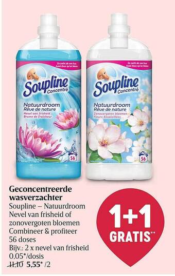 Delhaize Geconcentreerde Wasverzachter aanbieding