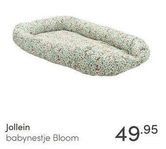 Baby & Tiener Jollein babynestje bloom aanbieding