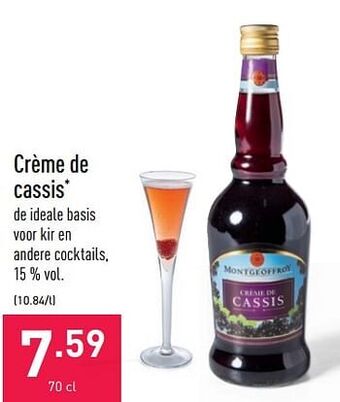 ALDI Crème de cassis aanbieding