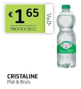 BelBev Cristaline plat + bruis aanbieding