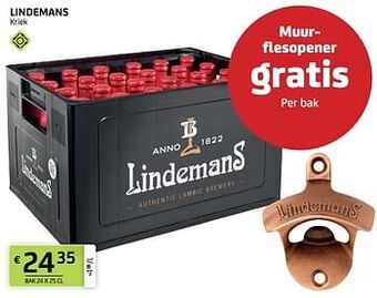 BelBev Lindemans kriek aanbieding
