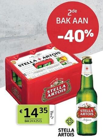 BelBev Stella artois aanbieding