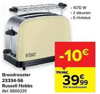 Broodrooster 23334-56 russell hobbs