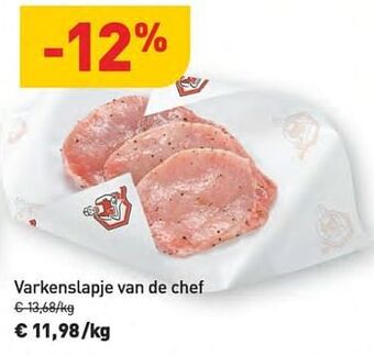Renmans Varkenslapje van de chef aanbieding