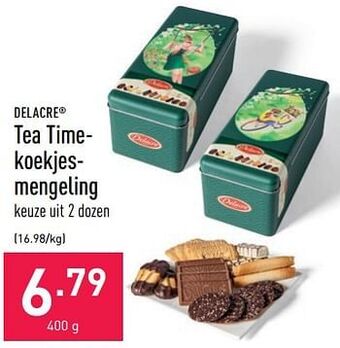 ALDI Tea timekoekjesmengeling aanbieding