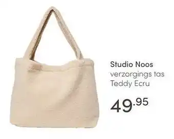 Baby & Tiener Studio noos verzorgings tas teddy ecru aanbieding