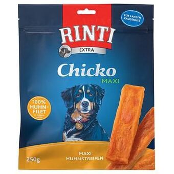 Zooplus 250g Chicko Gevogelte Maxi Kippenrepen, RINTI Hondensnacks aanbieding