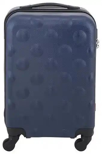 HEMA HEMA Koffer - 55x35x20 - Structuur - Donkerblauw (donkerblauw) aanbieding