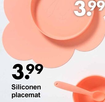 Wibra Siliconen placemat aanbieding