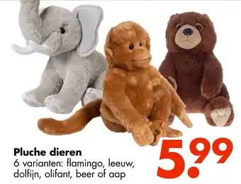 Wibra Pluche dieren aanbieding