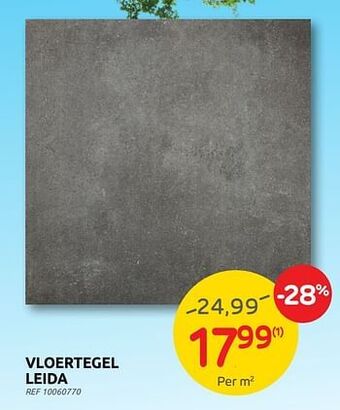 Brico Vloertegel leida aanbieding