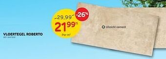 Brico Vloertegel roberto aanbieding