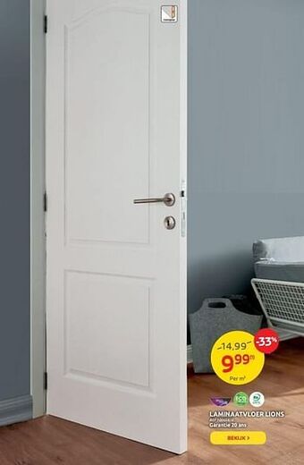 Brico Laminaatvloer lions aanbieding
