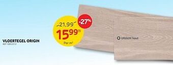 Brico Vloertegel origin aanbieding
