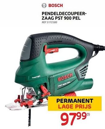 Brico Bosch pendeldecoupeerzaag pst 900 pel aanbieding