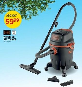 Brico Black + decker water- en stofzuiger aanbieding