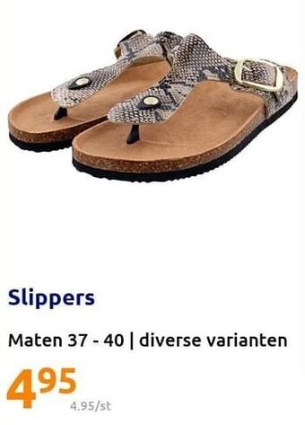 Action Slippers aanbieding